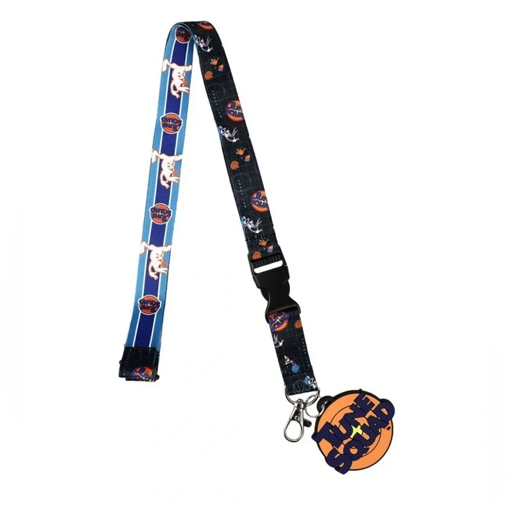 NEW SPACE JAM TUNE SQUAD JERSEY ID BADGE HOLDER BREAKAWAY LANYARD